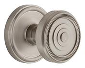 Placa de porta Dummy Grandeur Georgetown 808064 Satin Nickel