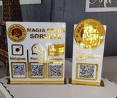 Placa de QR code personalizada