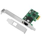 Placa de rede pci-express 10/100/1000m dex dp-02 para cabo ethernet led lan ethernet