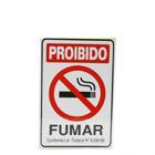 Placa DE Sinalizacão 20x15 Proibido Fumar C/ NFE - JA