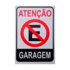 Placa De Sinalização Atenção Garagem 20X30 - Ps25 F5E - Pacific