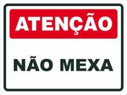 Placa De Sinalizaçao De Jogue Lixo Na Lixeira 0,300x 0,200