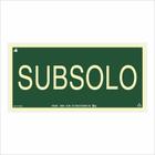 Placa de Sinalização para Pavimento Subsolo - Sig