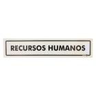 Placa de Sinalização RECUSRSOS HUMANOS Ref PS211 ENCARTALE