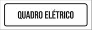 Placa De Sinalização Setor - Quadro Elétrico-23X9