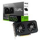 Placa de Vídeo Asus DUAL RTX 5050 OC 8G NVIDIA GeForce, 8GB, GDDR6, 128-bit, OpenGL 4.6, DLSS 4, Ray Tracing - 90YV0N72-M0NA00