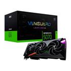 Placa de Vídeo MSI Geforce RTX 5070 12G VANGUARD SOC LAUNCH EDITION NVIDIA GeForce, 12GB, GDDR7, 192 bits, FP4 e DLSS 4 - G5070-12VGSL