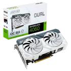 Placa de Vídeo RTX 4060 Dual OC 8G White NVIDIA GeForce, 8GB GDDR6, DLSS, Ray Tracing, G-Sync - 90YV0JC2-M0NA00