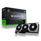 Placa de Vídeo RTX 5070 TI 16GB GDDR7 256BITS VENTUS 3X OC - MSI 912-V531-092