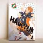 Quadro Anime Haikyuu!! Vôlei - A5 C/ Moldura E Vidro