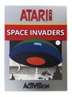 Placa Decorativa Atari Space Invaders Em Relevo 59cm