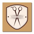 Placa Decorativa - Barber Shop - Barbearia - 0663plmk