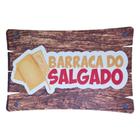Placa Decorativa Barraca do Salgado - 41cm x 28cm