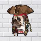 Placa Decorativa C1010 - Pug