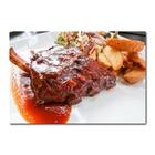 Placa Decorativa - Carne - Comida - 1091plmk