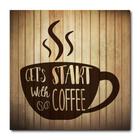 Placa Decorativa - Coffee - Café - 2033plmk