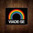 Placa Decorativa Diversidade - Viade-Se 18X23