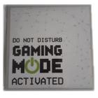 Placa Decorativa Do Not Disturb Gaming Mode Activated