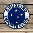 Placa Decorativa Em Alto Relevo Time Cruzeiro 29 cm