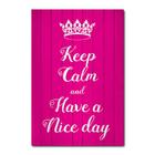 Placa Decorativa - Have a Nice Day - 2205plmk