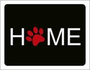 Placa Decorativa - Home Cachorro 18X23