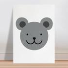 Placa decorativa infantil Desenho Macaco - Wallkids - Placa Decorativa -  Magazine Luiza