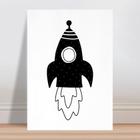 Placa decorativa infantil desenho cacto preto e branco - Wallkids - Placa  Decorativa - Magazine Luiza