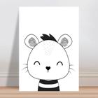 Placa decorativa infantil Desenho Macaco - Wallkids - Placa Decorativa -  Magazine Luiza