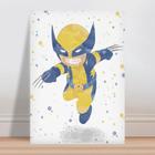 Placa decorativa infantil Wolverine X-men