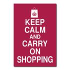 Placa Decorativa - Keep Calm - 0606plmk