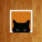 Placa Decorativa Meow V3