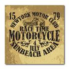 Placa Decorativa - Motorcycle - Moto - 1483plmk