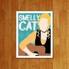 Placa Decorativa Séries - Televisão Ícone Smelly Cat 27X35