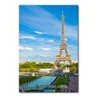 Placa Decorativa - Torre Eiffel - Paris - 0290plmk