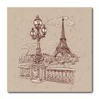 Placa Decorativa - Torre Eiffel - Paris - 1973plmk