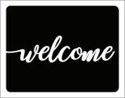 Placa Decorativa - Welcome 27X35