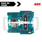 Placa dock de carga TURBO celular SAMSUNG modelo A02