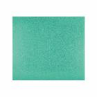 Placa em EVA com Gliter 60X40CM Verde Agua 2MM