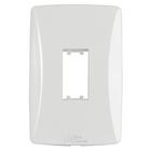 Placa Espelho 4X2 Para Módulo Vertical Petra Com 10 Unidades