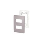 Placa/Espelho Axis Grey 4x2 S730121224 Orion Schneider