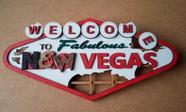Placa Fallout New Vegas Relevo, Decoração Gamer 29 cm