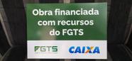 Placa Fgts Obra Financiada Padrão Caixa - ARTX DIGITAL