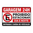 Placa Garagem - 20cmx30cm