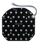 Placa Led Com 36 Leds 1W Rgb Reposição Refletor Slim Par 36