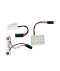 Placa LED Tarponn 3528-12SMD Torpedo/T10 12V 6000k