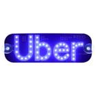 Placa LED UBER Aplicativo Letreiro Painel Carro Motorista