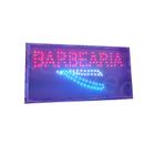placa luminoso BARBEARIA 110V painel de led letreiro LED PISCAR