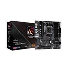 Placa Mãe AsRock B650M PG Lightning AM5 4xDDR5 Chipset AMD B650 mATX