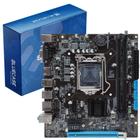 Placa Mãe Gamer Lga 1151 H110 Ddr4 M2 Nvme I3 i5 i7 Lan Giga USB 3.0