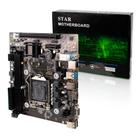 Placa Mae Intel 1150 H81 M.2 2xDdr3 Hdmi/Vga 4 Geraçao H81-G573-1000g Star